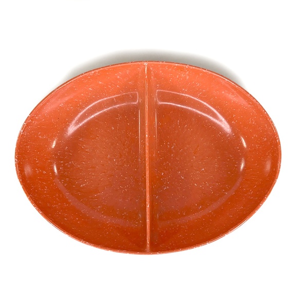 Joan Luntz 50s "Gaiety" Divided Serving Bowl from Brookpark - Picture 4 of 5